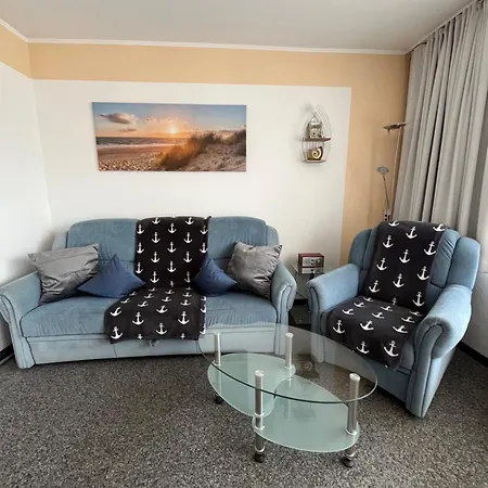 Heimi I Mit Balkon Strandnah Cuxhaven-grimmershoernerbucht דירה קושהאבן